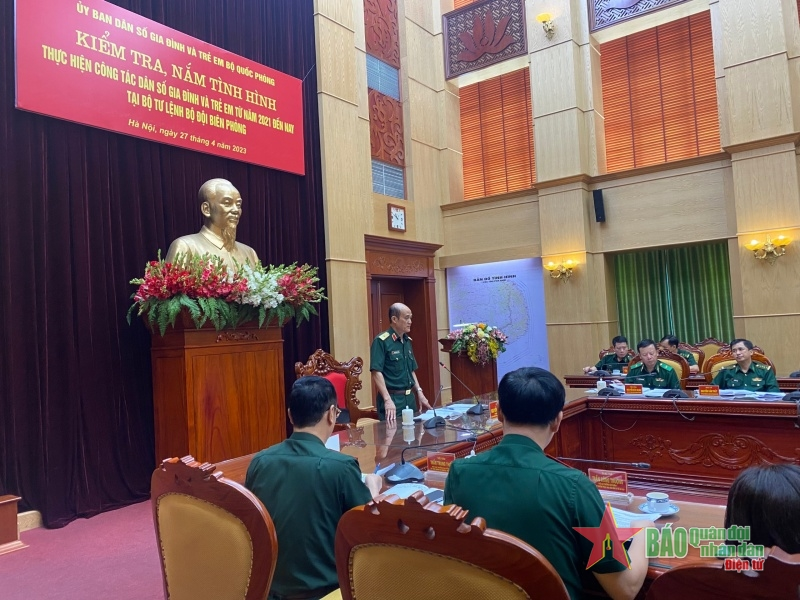 Đã hỗ trợ hiếm muộn cho hơn 300 gia đình quân nhân biên phòng