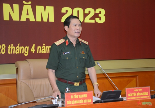 Thượng tướng Nguyễn Tân Cương: Xử lý kịp thời các tình huống, không để bị động, bất ngờ