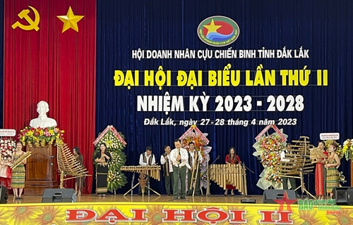 Tỉnh Đắk Lắk: Đại hội Hội doanh nhân cựu chiến binh nhiệm kỳ 2023-2028
