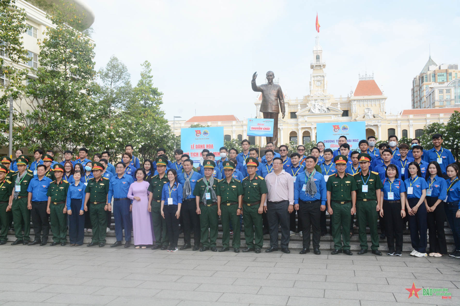 Khai mạc Hội trại truyền thống “Tuổi trẻ giữ biển” năm 2023