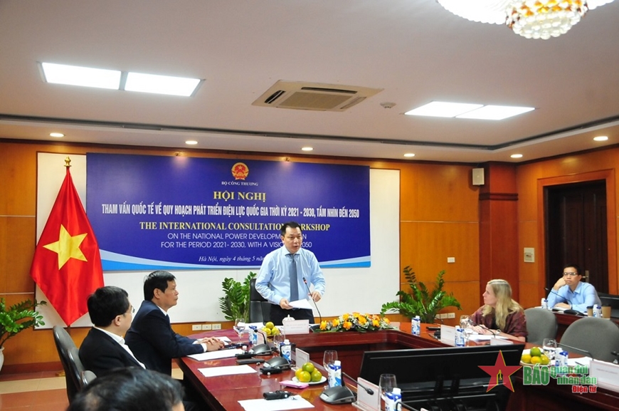 Thứ trưởng Bộ Công Thương Đặng Hoàng An: Quy hoạch điện VIII đã được nghiên cứu, xây dựng một cách bài bản, khoa học, lấy ý kiến rộng rãi, trong đó có các ý kiến từ các đối tác quốc tế. 