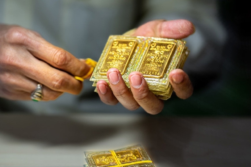 Giá vàng trong nước rạng sáng hôm nay biến động nhẹ. Ảnh: vietnamnet.vn 