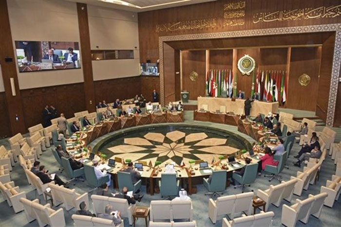 Toàn cảnh một phiên họp khẩn của Liên đoàn Arab. Ảnh: TTXVN 