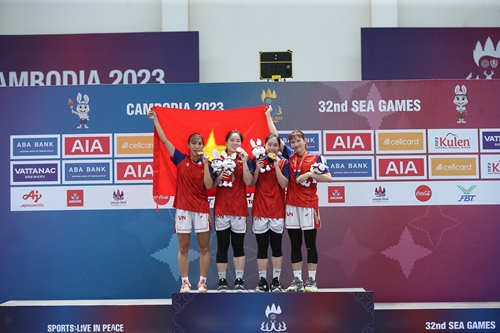 Highlight đội tuyển bóng rổ nữ Việt Nam đoạt tấm huy chương Vàng lịch sử 