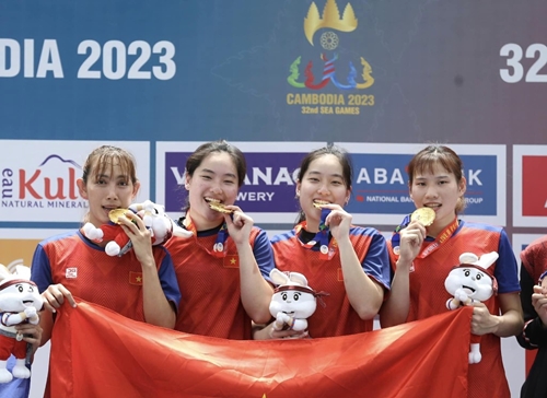 Bóng rổ nữ Việt Nam lần đầu giành huy chương Vàng SEA Games