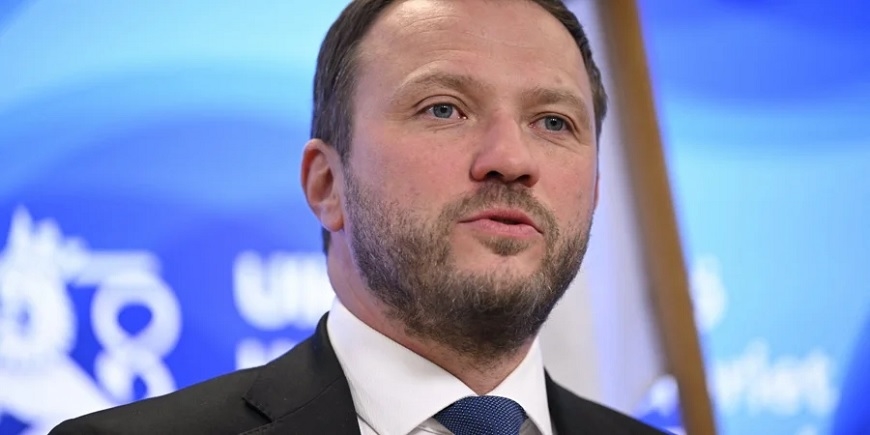 Ngoại trưởng Estonia Margus Tsahkna. Ảnh: Reuters 