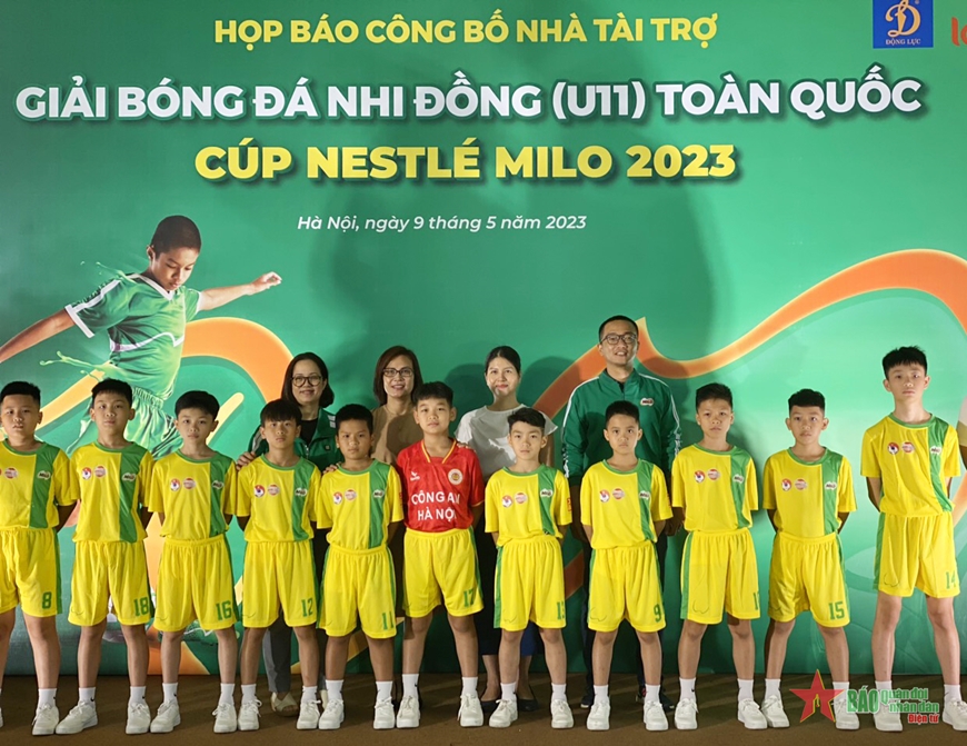 Giải bóng đá Nhi đồng toàn quốc 2023 quy tụ 50 đội bóng