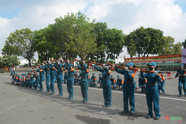 Bộ tư lệnh TP Hồ Chí Minh khai mạc Hội thao quốc phòng thể dục, thể thao năm 2023