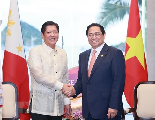 Hội nghị Cấp cao ASEAN lần thứ 42: Thủ tướng Phạm Minh Chính gặp Tổng thống Philippines