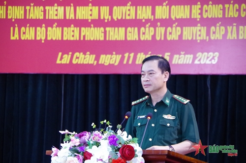 Bộ đội Biên phòng tỉnh Lai Châu phát huy vai trò nòng cốt, góp phần xây dựng các xã biên giới vững mạnh về mọi mặt