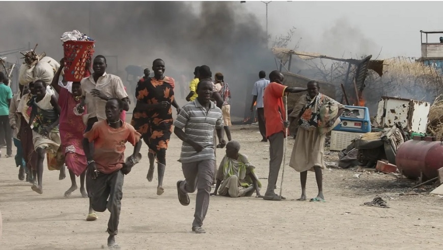 Xung đột ở Sudan giữa quân đội chính phủ và RSF đã khiến hàng trăm người thiệt mạng và hàng nghìn người phải bỏ nhà đi tị nạn. Ảnh: AFP 