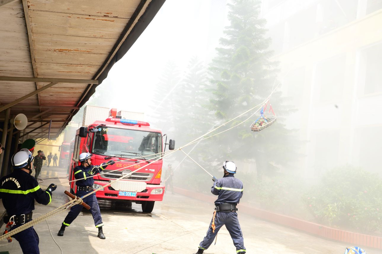 Hiệp đồng, chiến đấu với “giặc lửa