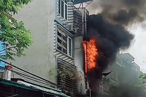 Hà Nội: Cháy ở Hà Đông khiến 4 người tử vong