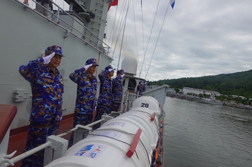 Tàu 20 lên đường tham gia các hoạt động đa phương quốc tế tại Malaysia và Indonesia