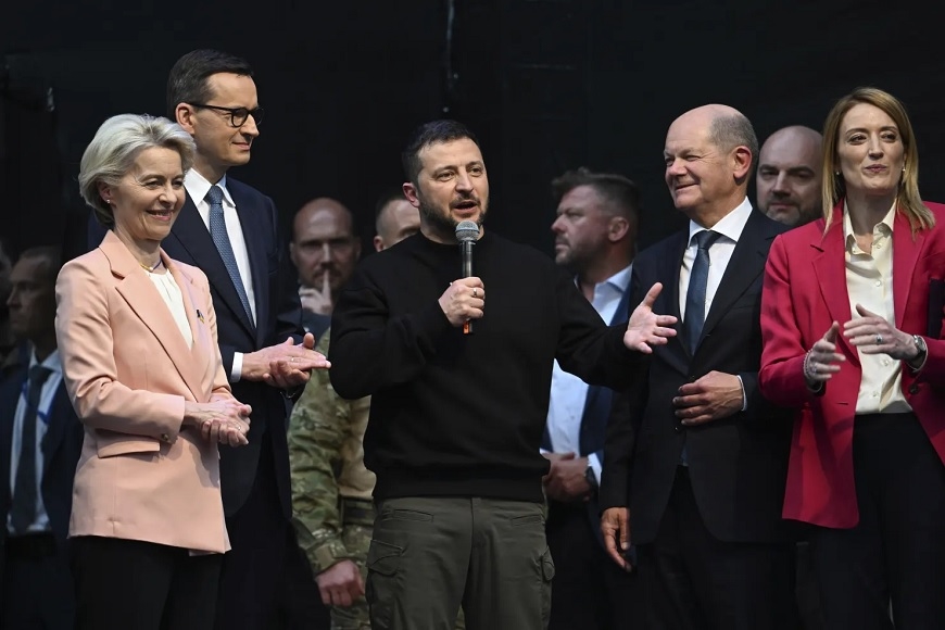 Đức sẽ tăng cường viện trợ quân sự cho Ukraine. Ảnh: Sydney Morning Herald 