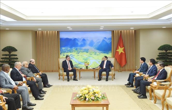  Quang cảnh buổi tiếp.