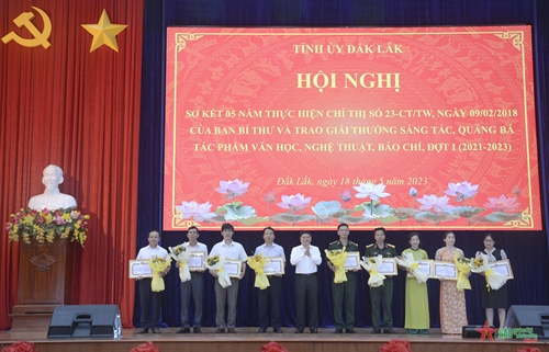Tỉnh ủy Đắk Lắk sơ kết 5 năm thực hiện Chỉ thị số 23-CT/TW của Ban Bí thư Trung ương Đảng