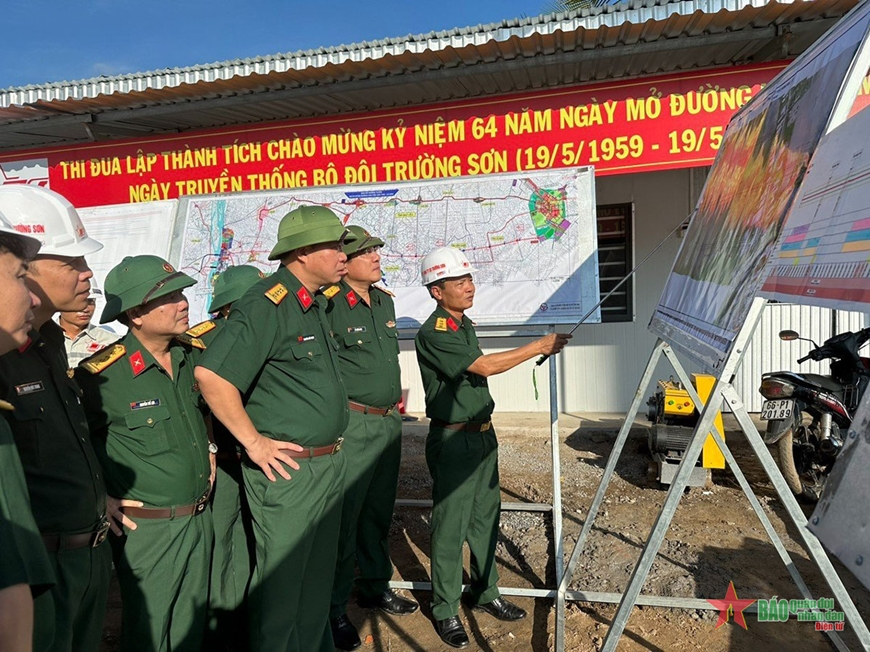 Khí thế Trường Sơn trên các công trình trọng điểm