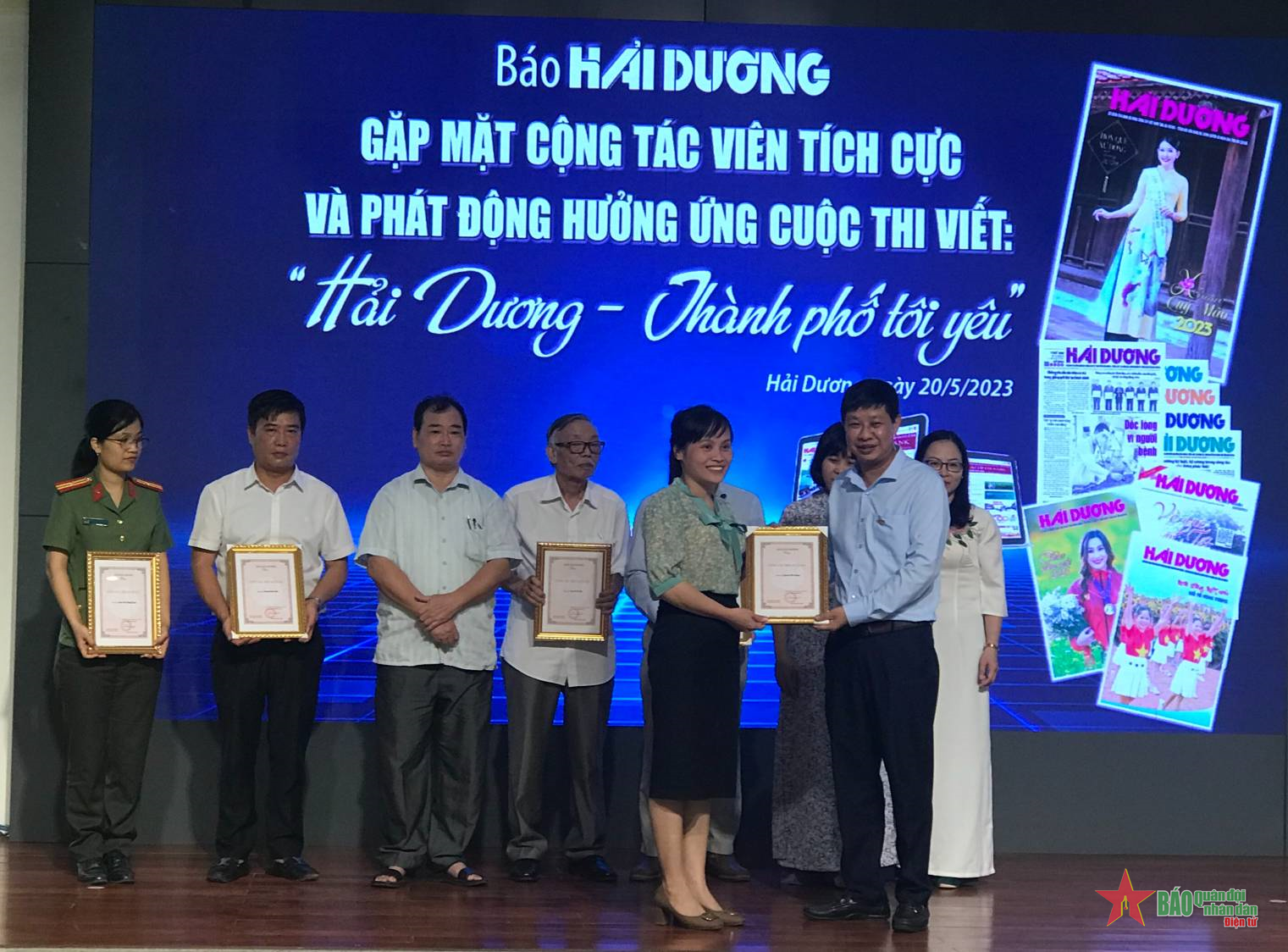 Báo Hải Dương phối hợp tổ chức Cuộc thi viết 