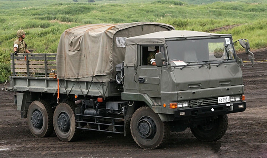  Nhật Bản sẽ viện trợ 100 xe tải quân sự cho Ukraine. Ảnh: mil.in.ua