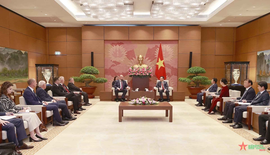  Quang cảnh cuộc tiếp. Ảnh: DOÃN TẤN