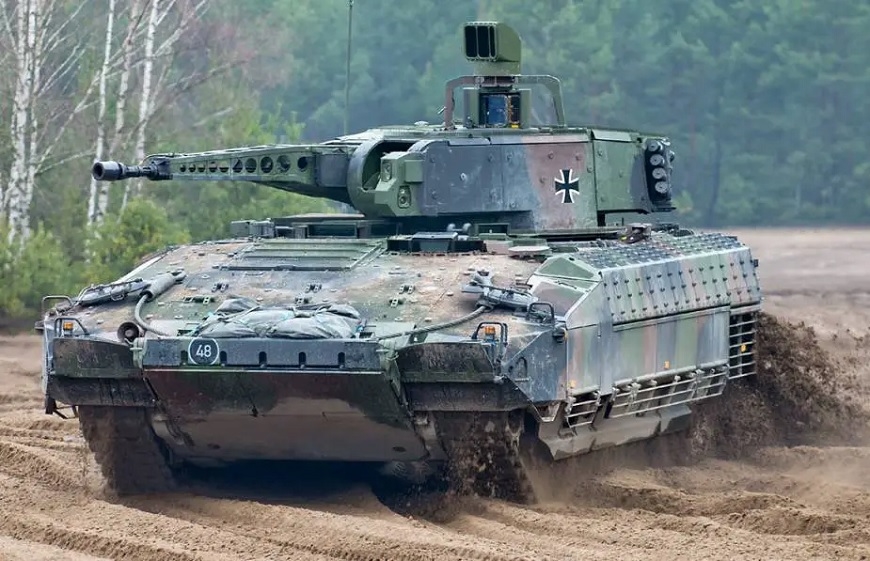 Đức đặt hàng mua thêm 50 xe chiến đấu bộ binh Puma bọc thép. Ảnh: Krauss-Maffei Wegmann 