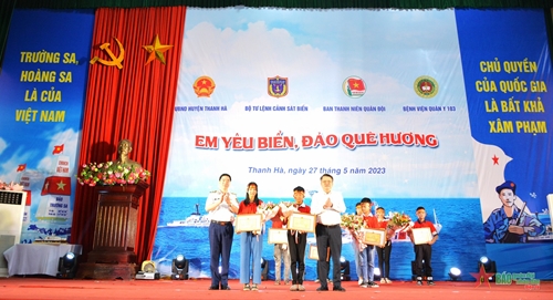 Cảnh sát biển Việt Nam tổ chức Cuộc thi “Em yêu biển, đảo quê hương”