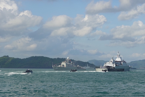 Tàu 20 tham gia diễn tập trên biển LIMA 2023, lên đường tham gia MNEK-4 tại Indonesia