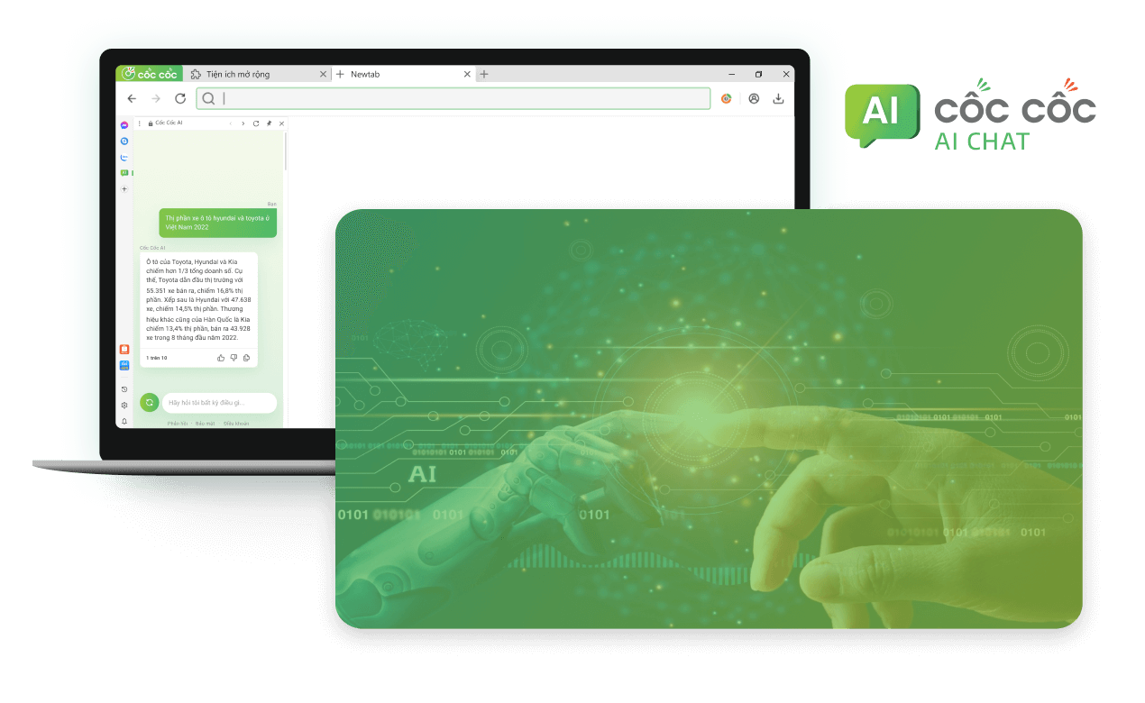 Coc Coc、ベトナム人向けに最適化された AI チャットと AI 検索を開始