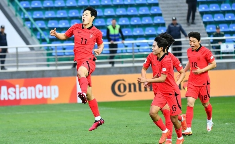 U20 Hàn Quốc gây ấn tượng tại vòng chung kết U20 World Cup 2023. Ảnh: Getty 