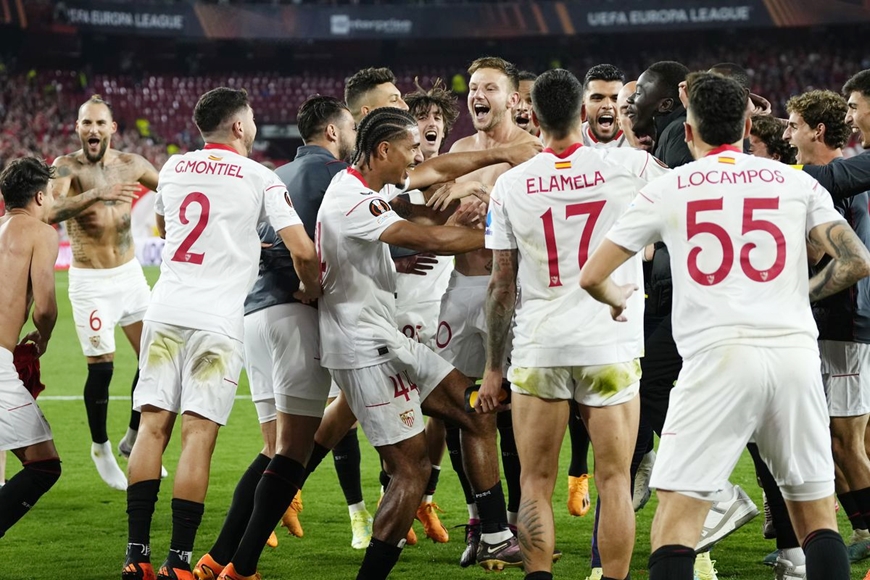  Sevilla vô địch Europa League lần thứ 7 trong lịch sử. Ảnh: 90min