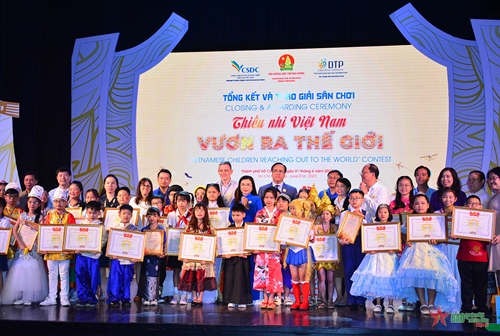 Trường Tiểu học Nguyễn Trãi (Hải Phòng) đoạt giải nhất “Thiếu nhi Việt Nam-Vươn ra thế giới”