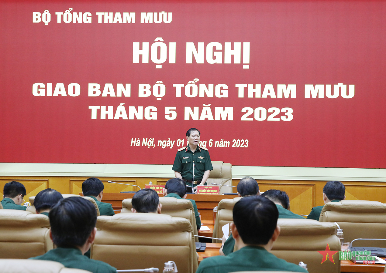 Thượng tướng Nguyễn Tân Cương: Sâu sát thực tiễn, quyết liệt triển khai hoàn thành tốt nhiệm vụ 