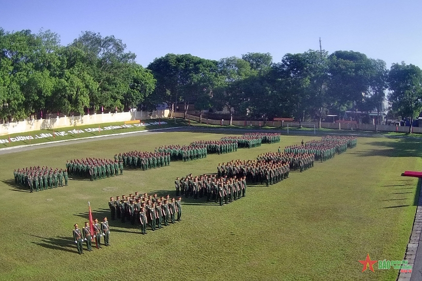 Quang cảnh buổi lễ. 