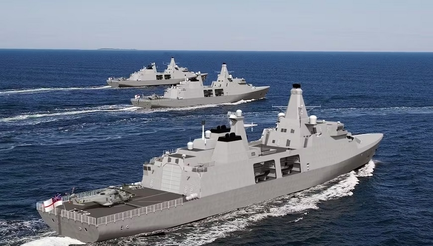 Tàu hộ vệ HMS Venturer lớp Inspiration sẽ được hạ thủy trong năm nay. Ảnh: UK Defence Journal 