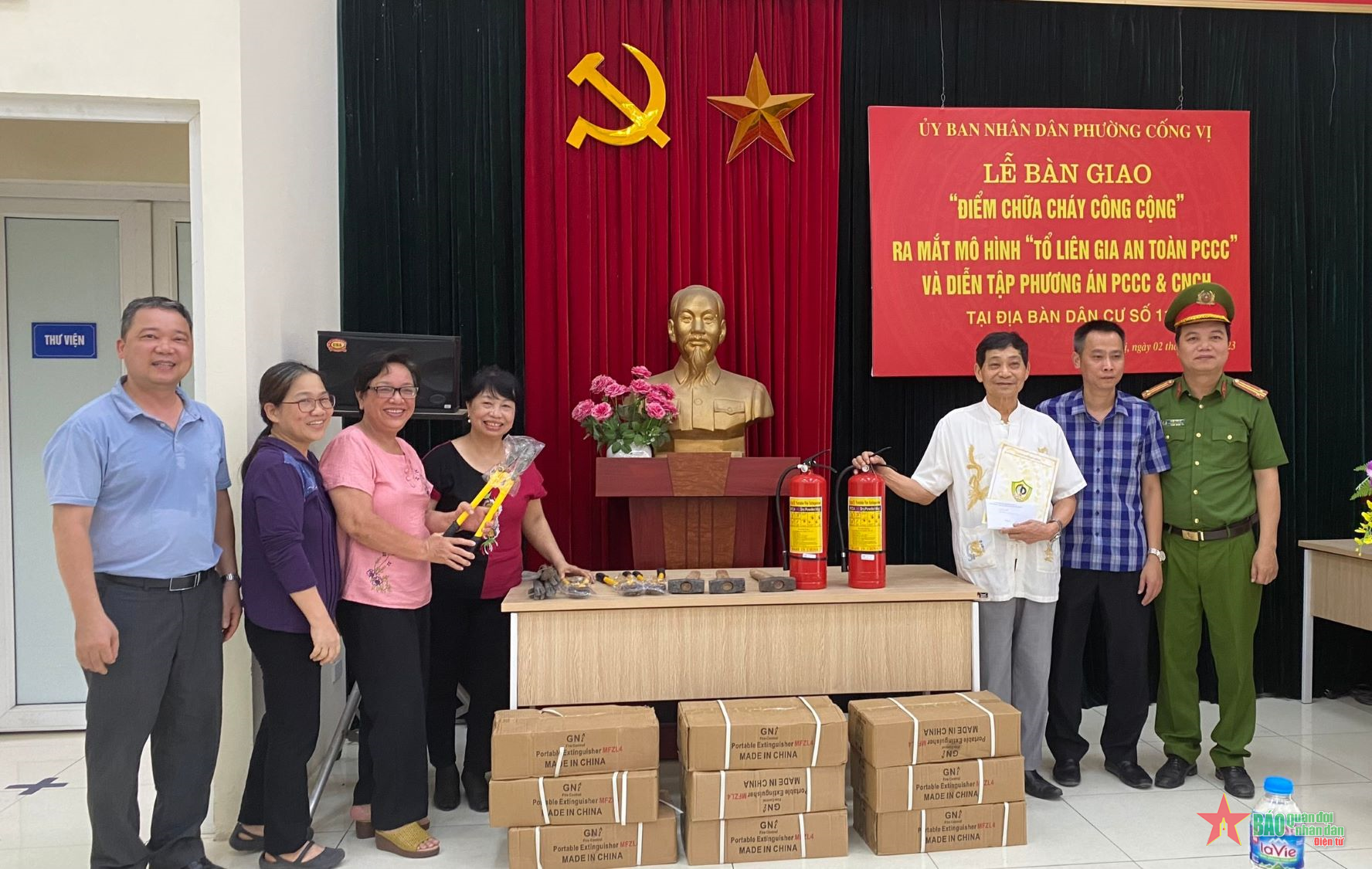 Phường Cống Vị (Ba Đình, Hà Nội): Tăng cường tuyên truyền về phòng cháy chữa cháy cho người dân