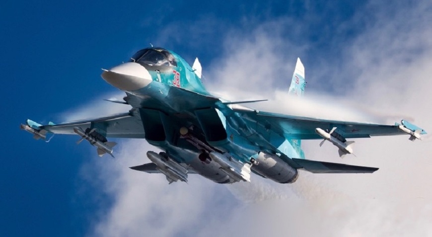 Máy bay chiến đấu Su-34 là một phần quan trọng của Không quân Nga. Ảnh: Military Watch