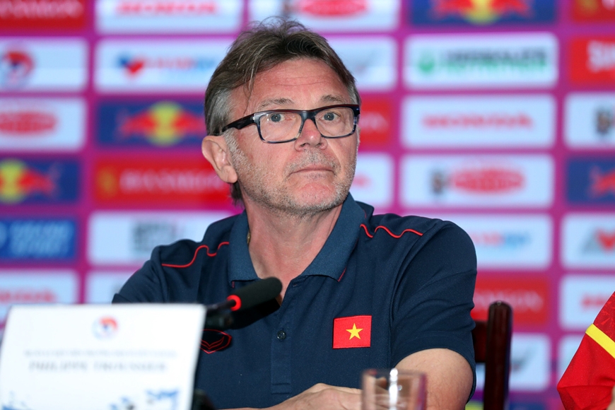 Huấn luyện viên Philippe Troussier chia sẻ về kế hoạch của đội tuyển Việt Nam và U23 Việt Nam. Ảnh: VIỆT AN