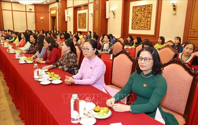 Nữ đại biểu Quốc hội Việt Nam dự cuộc gặp mặt. 
