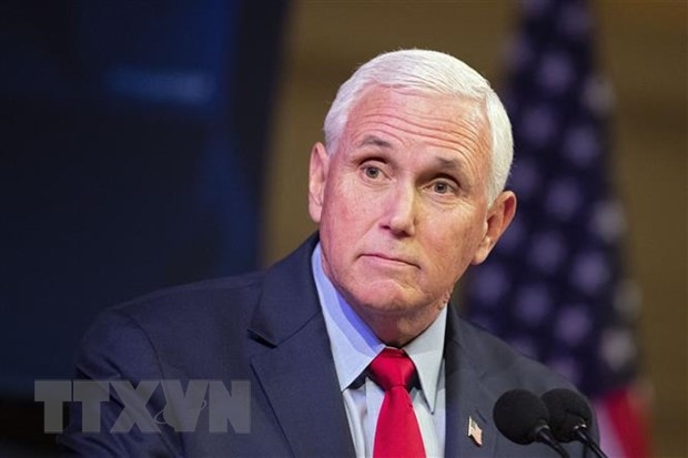 Cựu Phó tổng thống Mỹ Mike Pence. Ảnh: AFP/TTXVN 