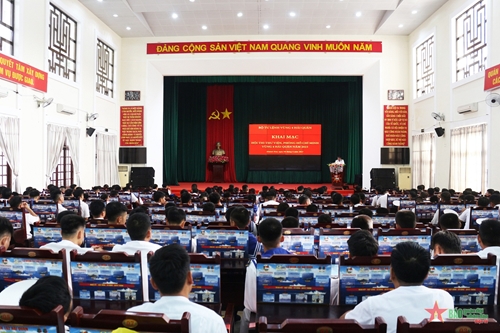 Khai mạc Hội thi thư viện, phòng Hồ Chí Minh Vùng 4 Hải quân năm 2023