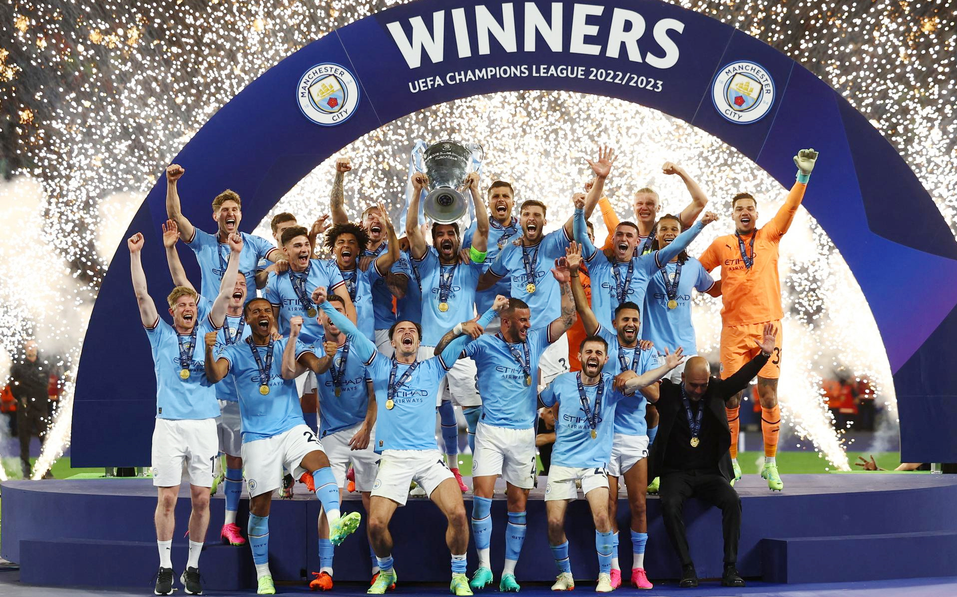 Man City vô địch cúp C1, hoàn tất “cú ăn 3” lịch sử