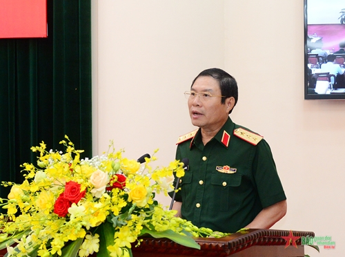 Thượng tướng Nguyễn Tân Cương: Cần đẩy nhanh xây dựng dự án Luật phòng không nhân dân