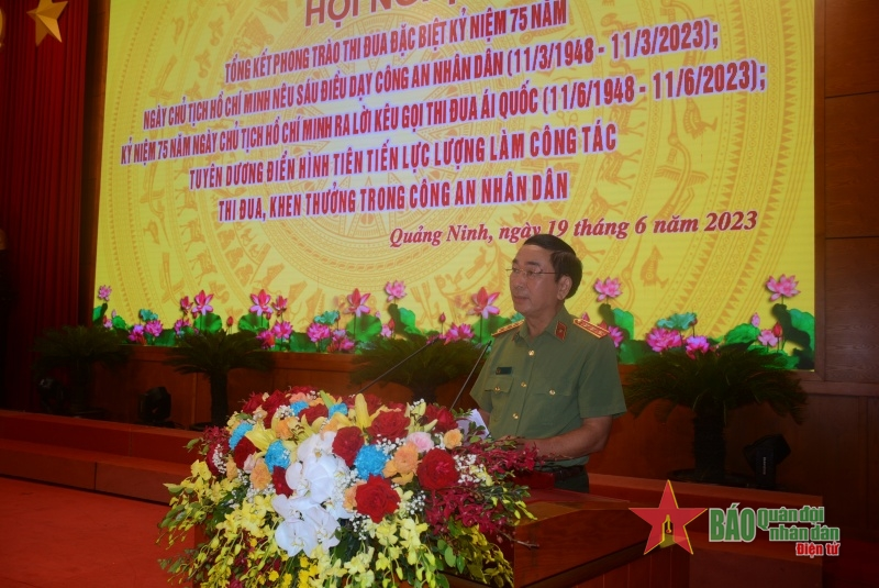  Phong trào thi đua kỷ niệm 75 năm Ngày Bác Hồ nêu Sáu điều dạy Công an nhân dân