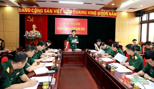 Đảng ủy Cục Quân nhu lãnh đạo thực hiện tốt nhiệm vụ 6 tháng cuối năm 2023​