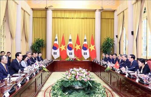 Việt Nam - Hàn Quốc trao đổi 17 văn kiện hợp tác trên các lĩnh vực