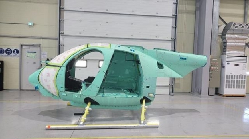 Thân trực thăng AH-6. Ảnh: Korean Air 