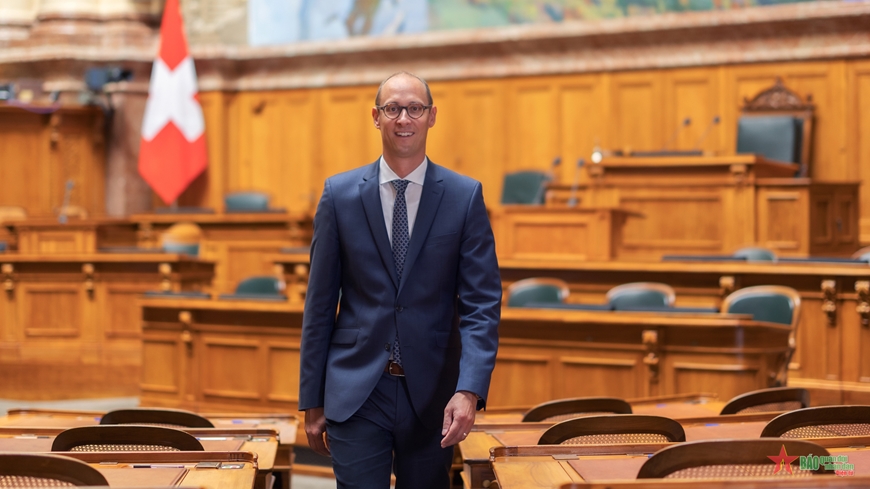 Chủ tịch Hạ viện Thụy Sĩ Martin Candinas. 