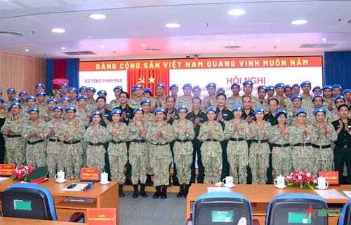 Bàn giao Bệnh viện Dã chiến cấp 2 số 5 về Cục Gìn giữ hòa bình Việt Nam 