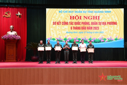 Bộ CHQS tỉnh Quảng Ninh phát huy toàn diện trên các lĩnh vực